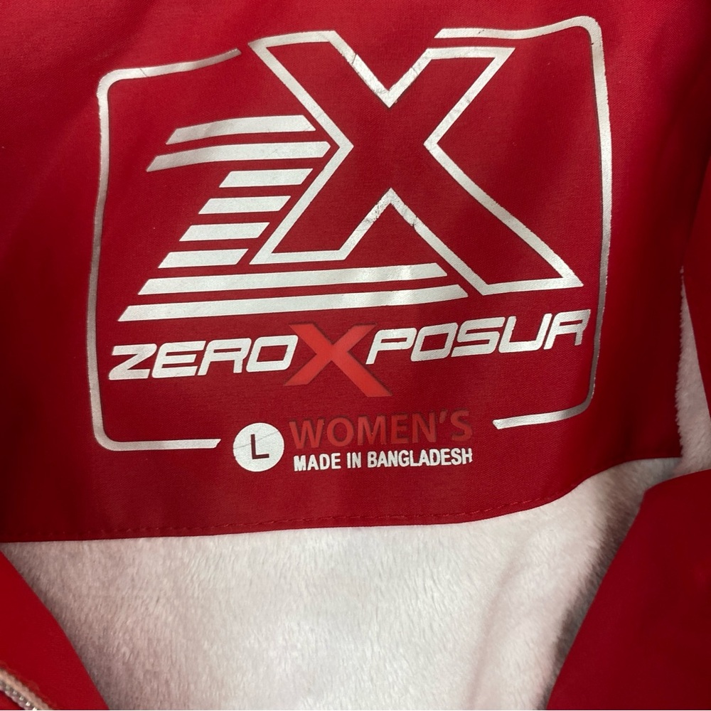 Red Zip-Up Jacket - Picture 4 of 6